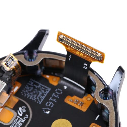 LCD-Bildschirm Digitalisierer Samsung Galaxy Watch Active 2 SM-R830 (Schwarz) Komplett