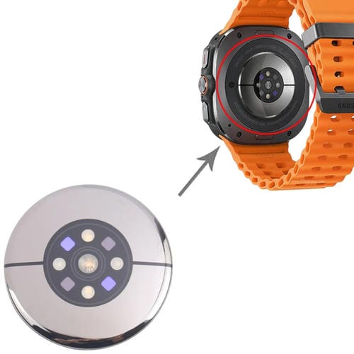 Copertura Posteriore in Vetro Samsung Galaxy Watch 7 40mm SM-L300 con Frequenza Cardiaca