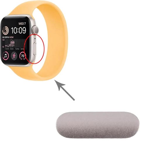 Botón de Encendido Apple Watch SE Aleación de Aluminio (Starlight) 40mm / 44mm