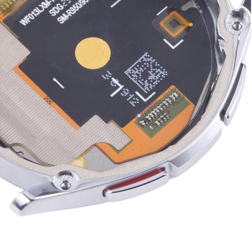 LCD-Bildschirm Samsung Galaxy Watch 6 Classic 43mm SM-R950/R955 mit Rahmen (Silber)
