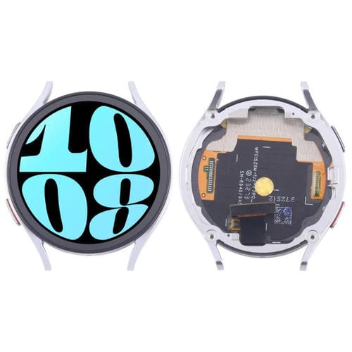 Full Screen Samsung Galaxy Watch6 44 mm SM-R940/R945 with Bezel (Silver)