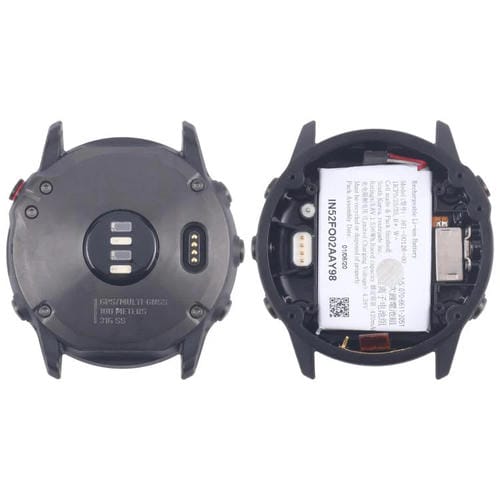 Carcasa Trasera Tapa Garmin Fenix 6x (Negra)