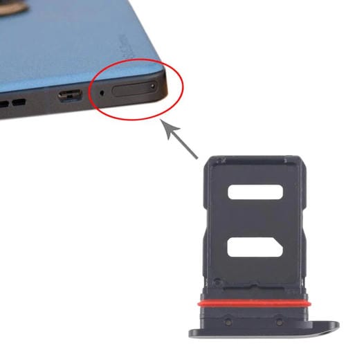 Plateau Carte SIM Asus Zenfone 9 AI2202 (Noir)