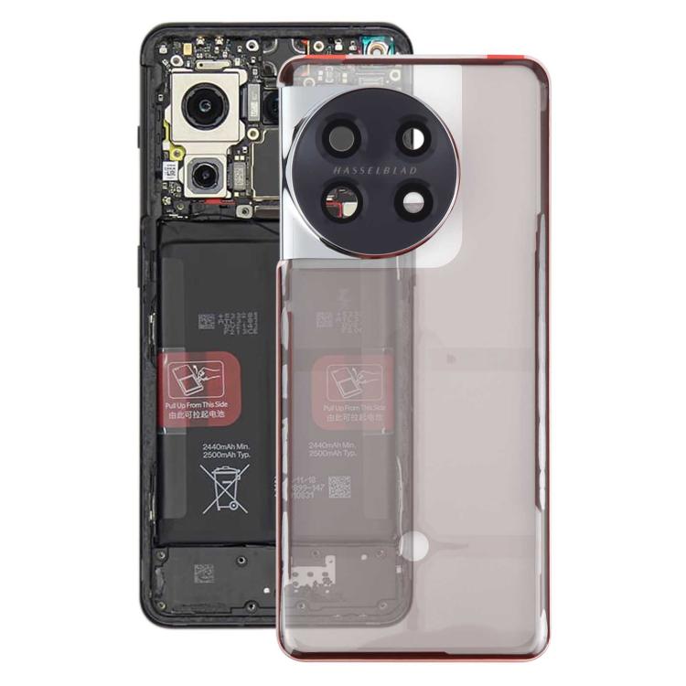 Gehäuse Transparenter Deckel mit Objektiv Kamera OnePlus 11