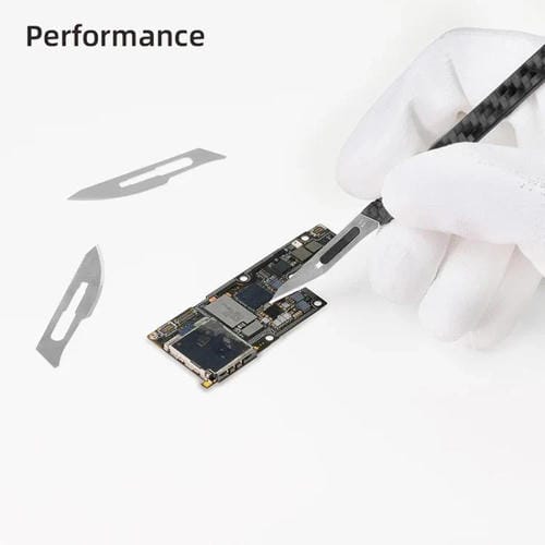 Mangue couteau Universel QianLi TX01 en fibre de carbone antistatique