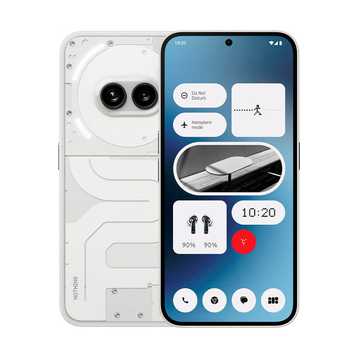 Nothing Phone 2A 5G 12GB/256GB Blanc Double SIM