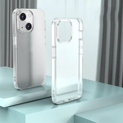 Para iPhone 15 Armor Frosted Phone Case (Translúcido) - MOVILSTORE