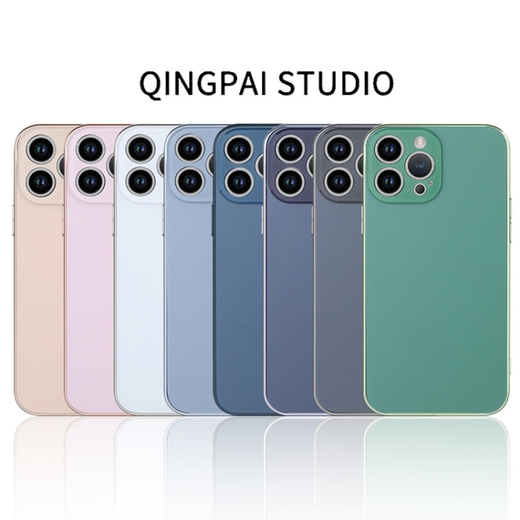 Para iPhone 15 Estuche para Teléfono Esmerilado Ag con Galvanoplastia (Blanco) - MOVILSTORE