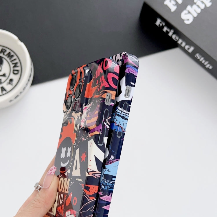 Para iPhone 15 Funda para Teléfono con Orificio Preciso para PC con Patrón Pintado (Tío de Vacaciones) - MOVILSTORE