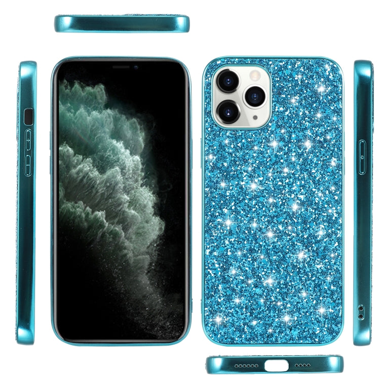 Para iPhone 15 Funda para Teléfono TPU con Purpurina En Polvo (Rojo) - MOVILSTORE
