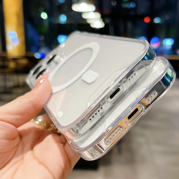Para iPhone 15 Magsafe Space Phone Case (Transparente) - MOVILSTORE