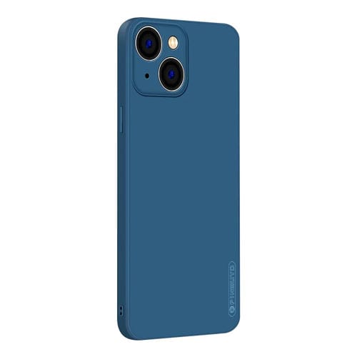 Para iPhone 15 Pinwuyo Sense Series Funda para Teléfono de Silicona Líquida TPU (Azul) - MOVILSTORE