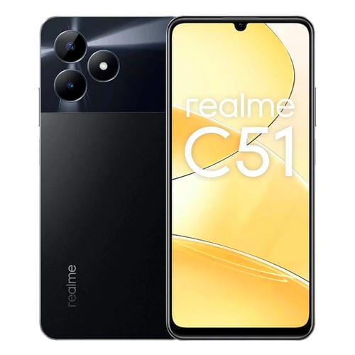 Realme C51 4GB/128GB Negro (Carbon Black) Dual SIM Rmx3830 - MOVILSTORE