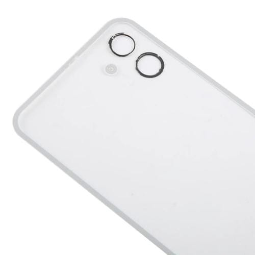 Couvercle arrière de batterie en verre Nothing Phone 1 A063 (Blanc transparent)
