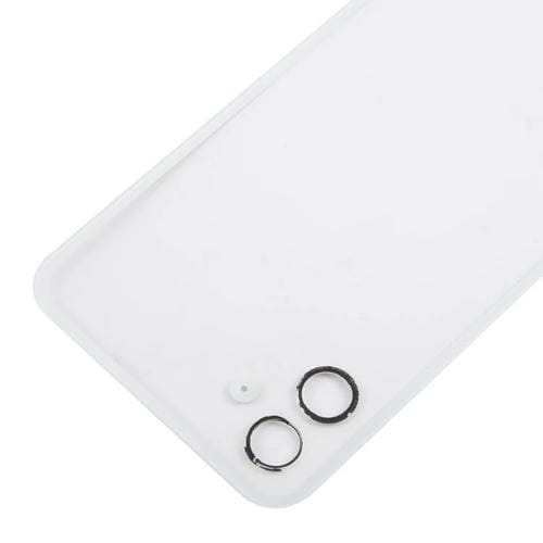 Couvercle arrière de batterie en verre Nothing Phone 1 A063 (Blanc transparent)
