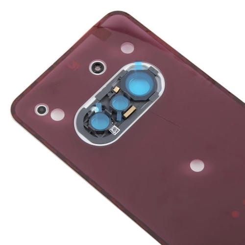 Rückseite aus Glas Batterie- und Kameradeckel Nothing Phone 3A A059 (Weiß)