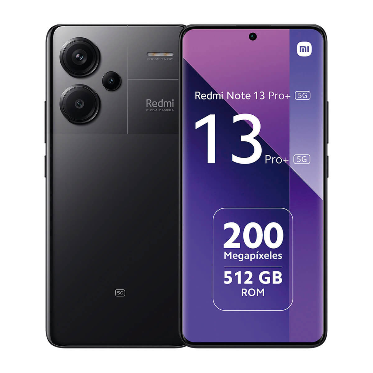 Xiaomi Redmi Note 13 Pro+ 5G 12 Go/512 Go Noir (Noir minuit) Double SIM
