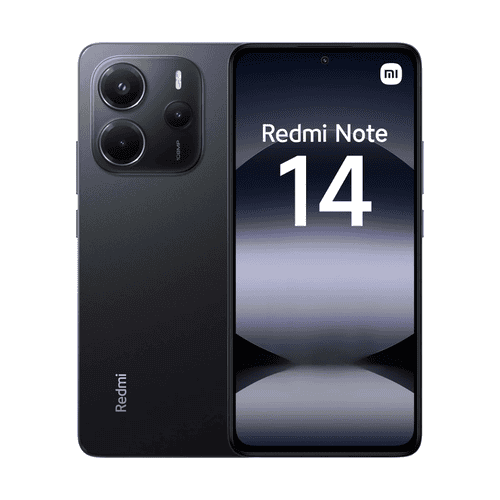 Xiaomi Redmi Note 14 4G 6GB/128GB Negro Medianoche Dual SIM